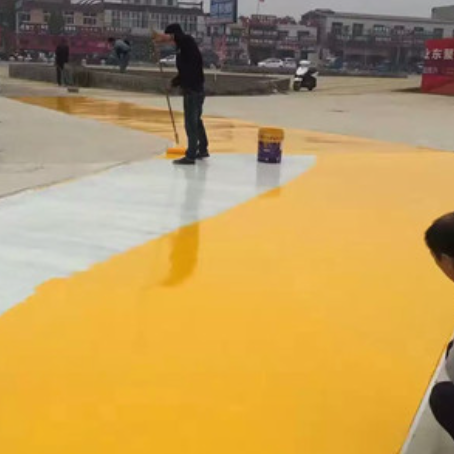 孝感彩色路面喷涂翻新的使用寿命多长